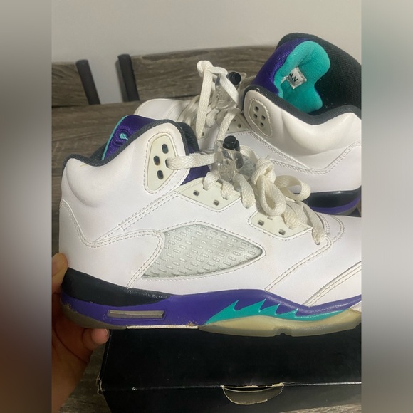 Jordan retro grape 5s - Picture 2 of 6